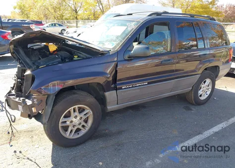 2004 Jeep Grand Cherokee Laredo из США, поврежденный, VIN 1J4GW48S44C160276